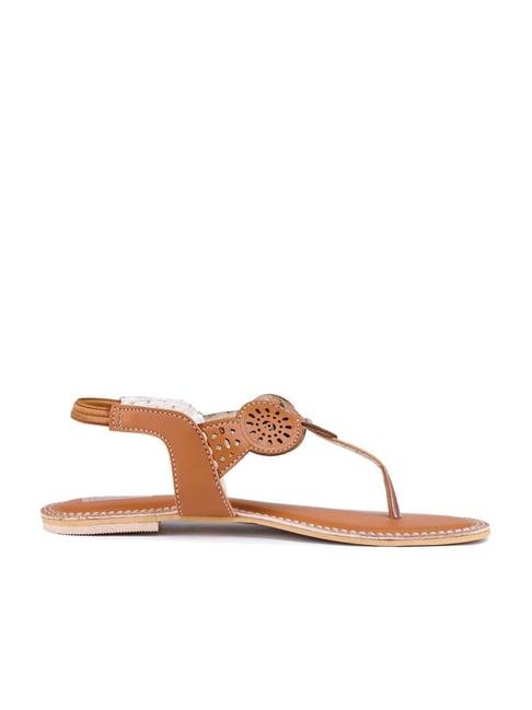shezone tan sling back sandals