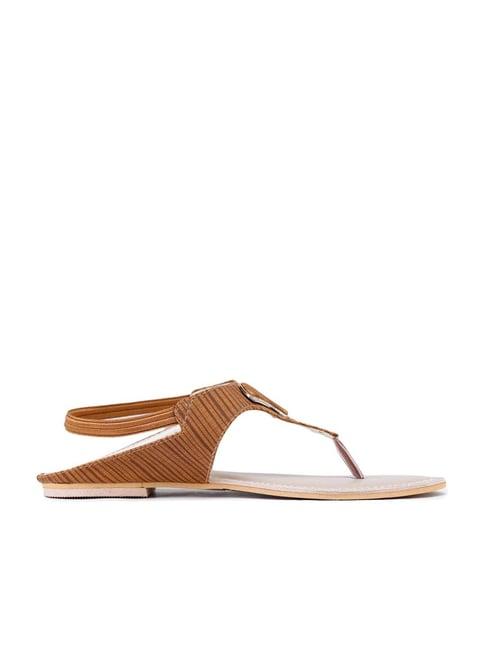 shezone tan sling back sandals