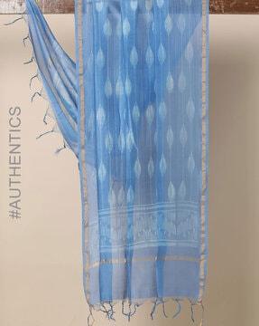 shibori tie & dye pure chanderi dupatta