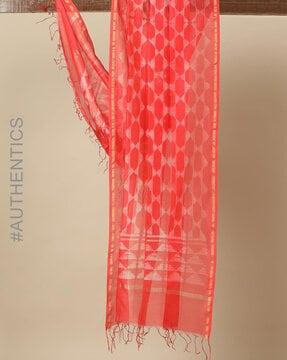 shibori tie & dye pure chanderi dupatta