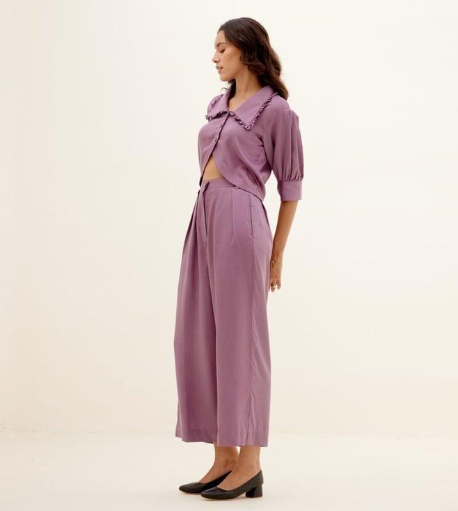 shibui lavender breathe aurora shirtwith pant