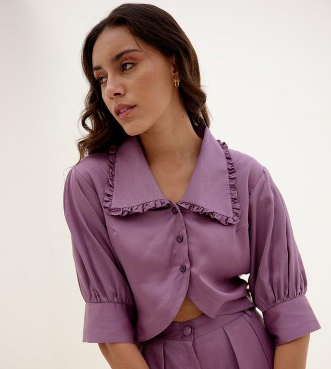 shibui lavender breathe harmony shirt