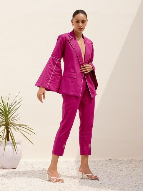 shibui magenta breathe carnival blazer