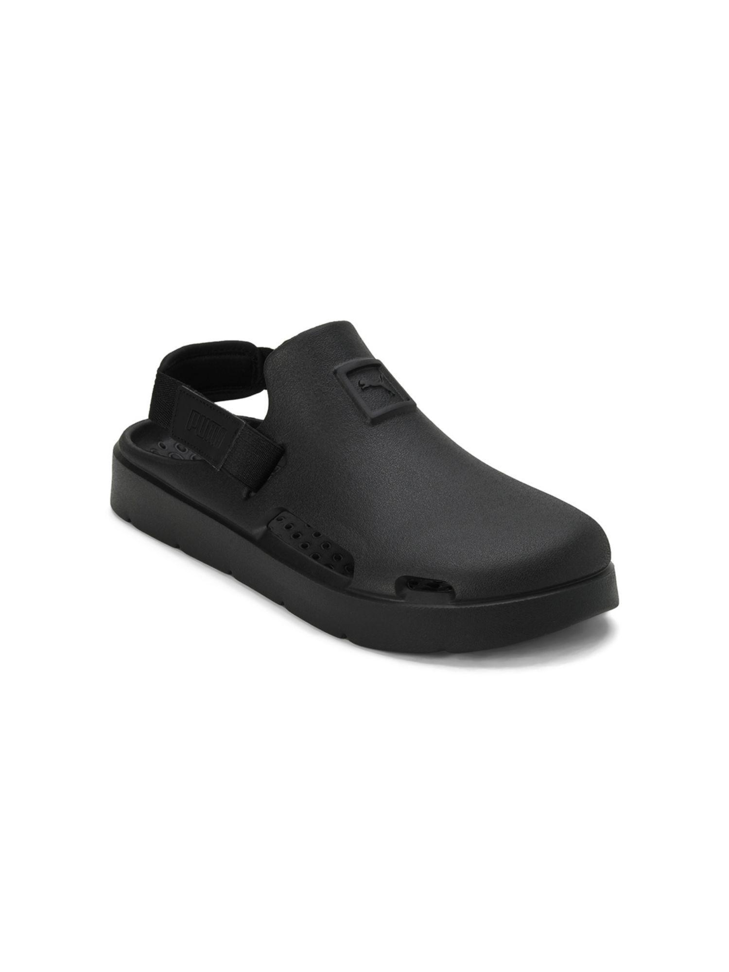 shibui mule unisex black sandals