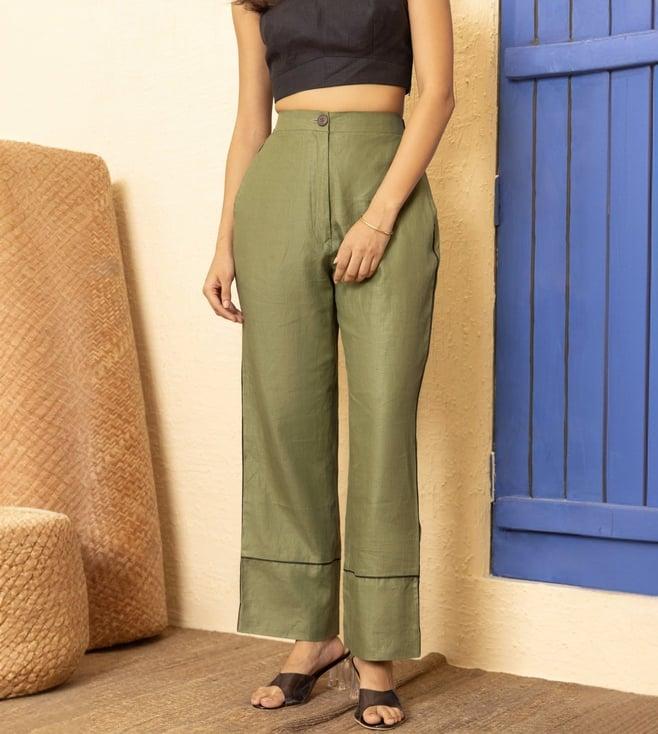 shibui olive vivd vogue pant