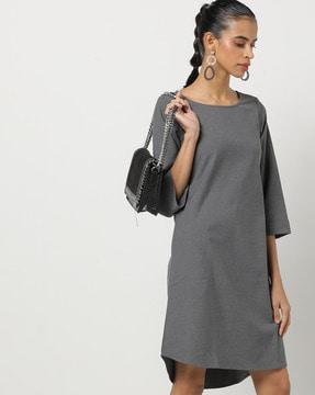 shift dress with insert pockets