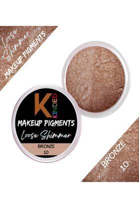 shimmer loose powder dust eyeshadow highlighter - 3 gm - bronze