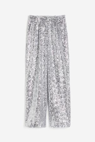 shimmering trousers