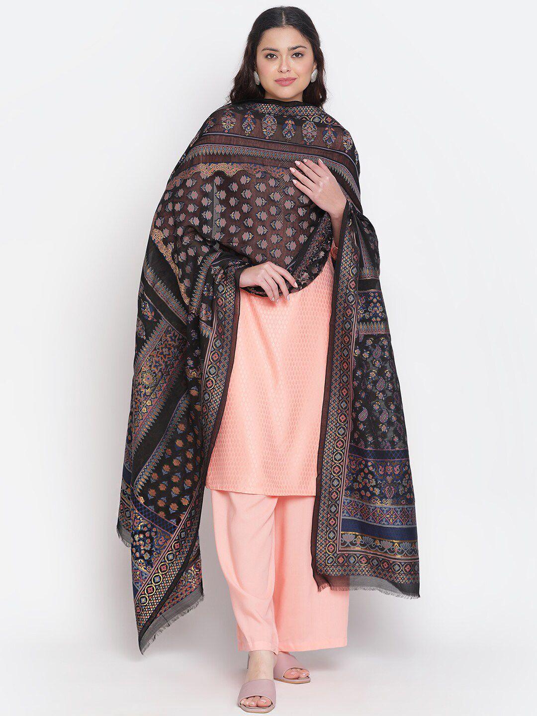 shingora ethnic motifs woven design dupatta