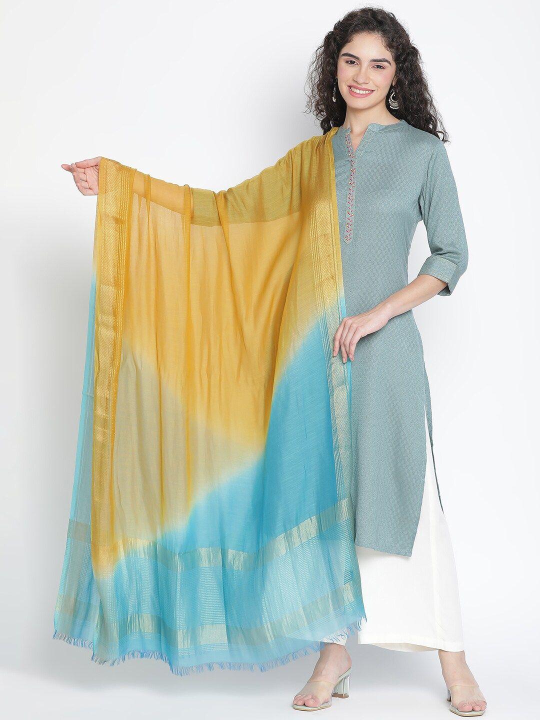 shingora ombre dyed dupatta