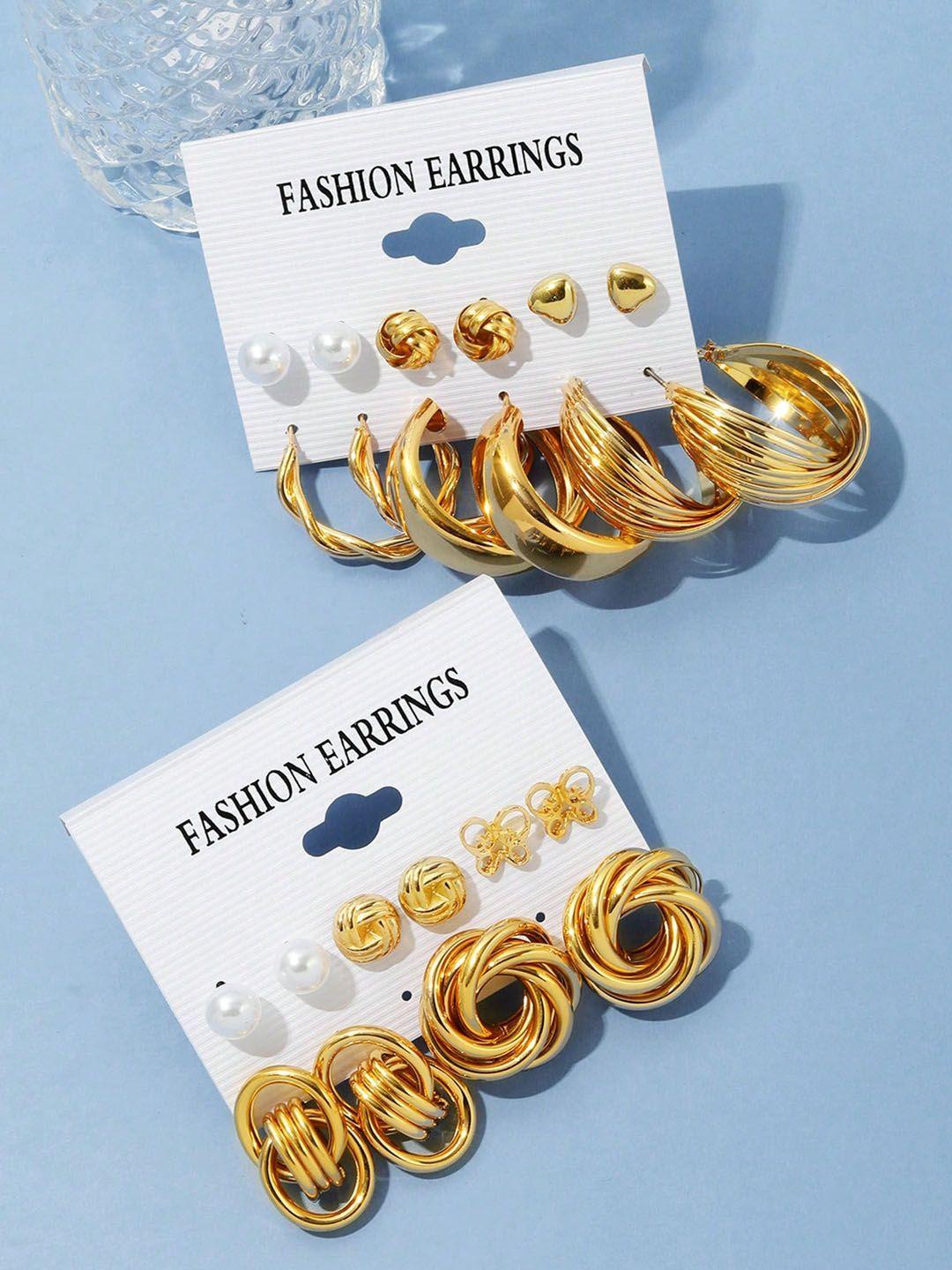shining diva fashion multicoloured contemporary studs earrings