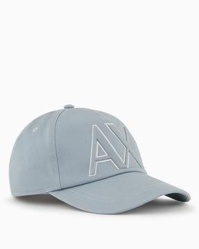 shiny and embossed logo cap