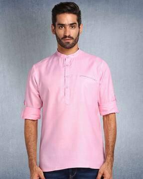 shirt kurta with inwards pocket