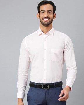 shirt with patch pocket