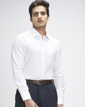 shirt with patch pocket