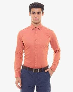 shirt with patch pocket