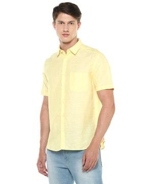 shirt with patch pocket