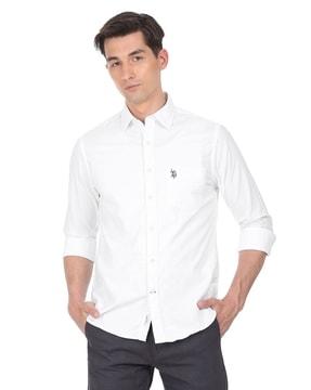 shirt with patch pocket