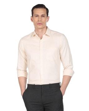 shirt with patch pocket