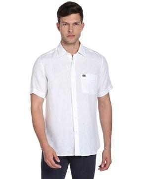 shirt with patch pocket