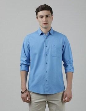 shirt with patch pocket