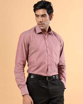 shirt with patch pocket