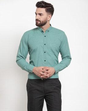 shirt with patch pocket