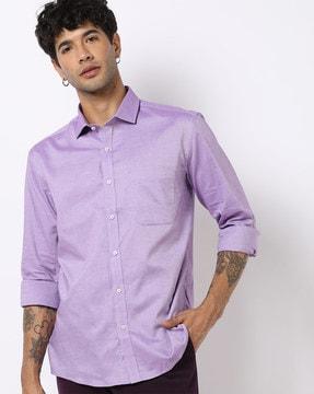 shirt with patch pocket