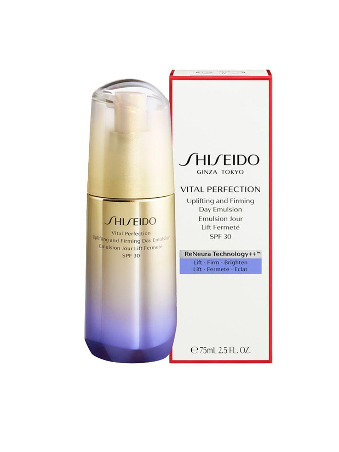 shiseido vital perfection uplifting & firming day emulsion face moisturizer