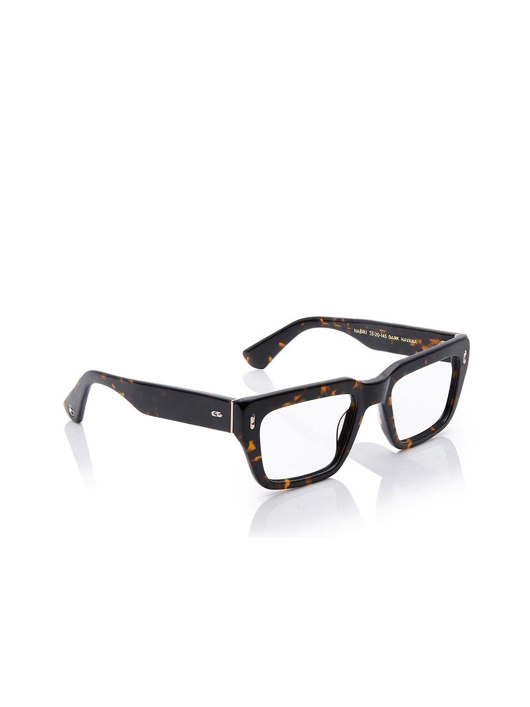 shisen fox unisex full rim rectangle frames