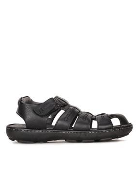 shoe-style sandals with velcro closure