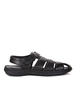 shoe-style sandals with velcro-fastening