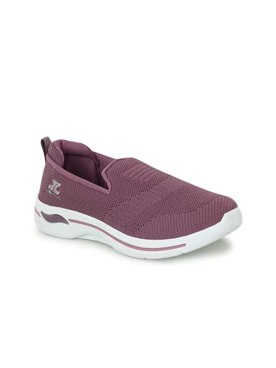 shoetopia girls purple colourblocked sneakers