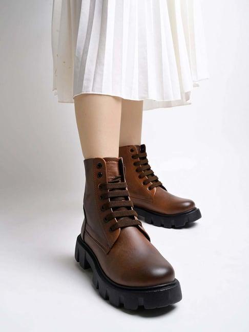 shoetopia kids brown casual boots