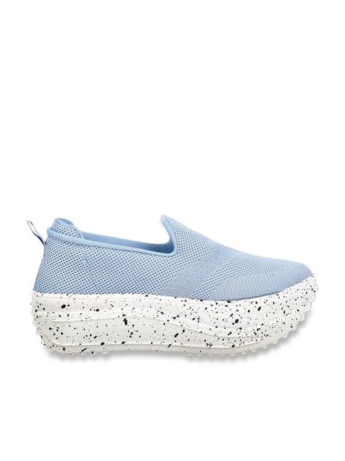 shoetopia women's blue walking shoes