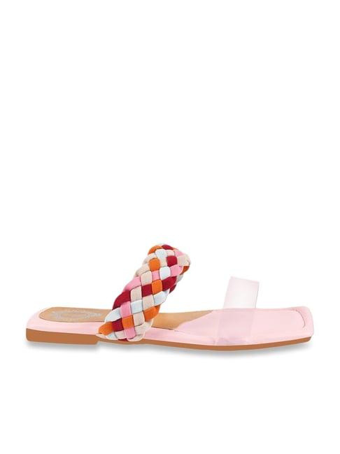 shoetopia women's pink casual sandals