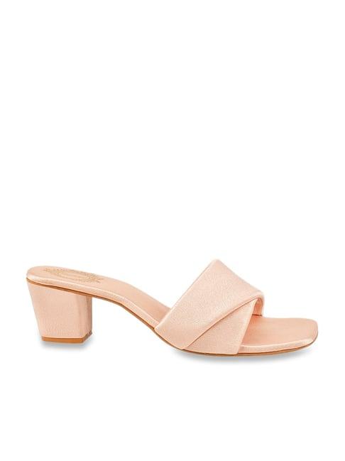 shoetopia women's rose-gold casual sandals