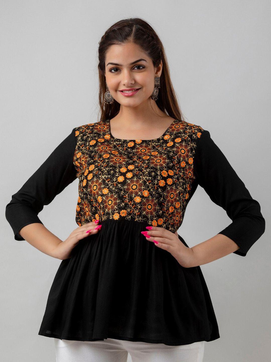 shoolin black & vampire black kurti