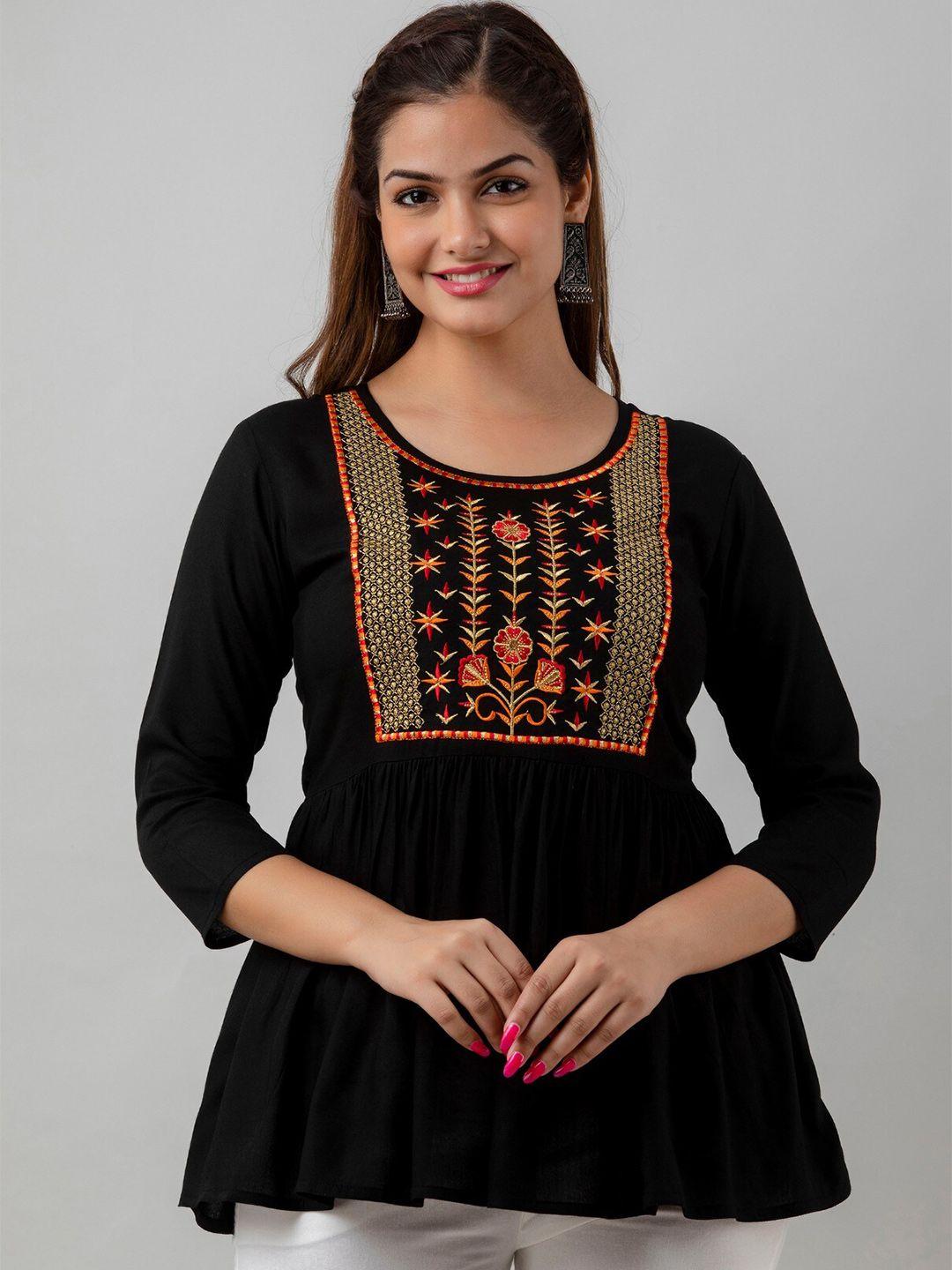 shoolin black & xiketic kurti