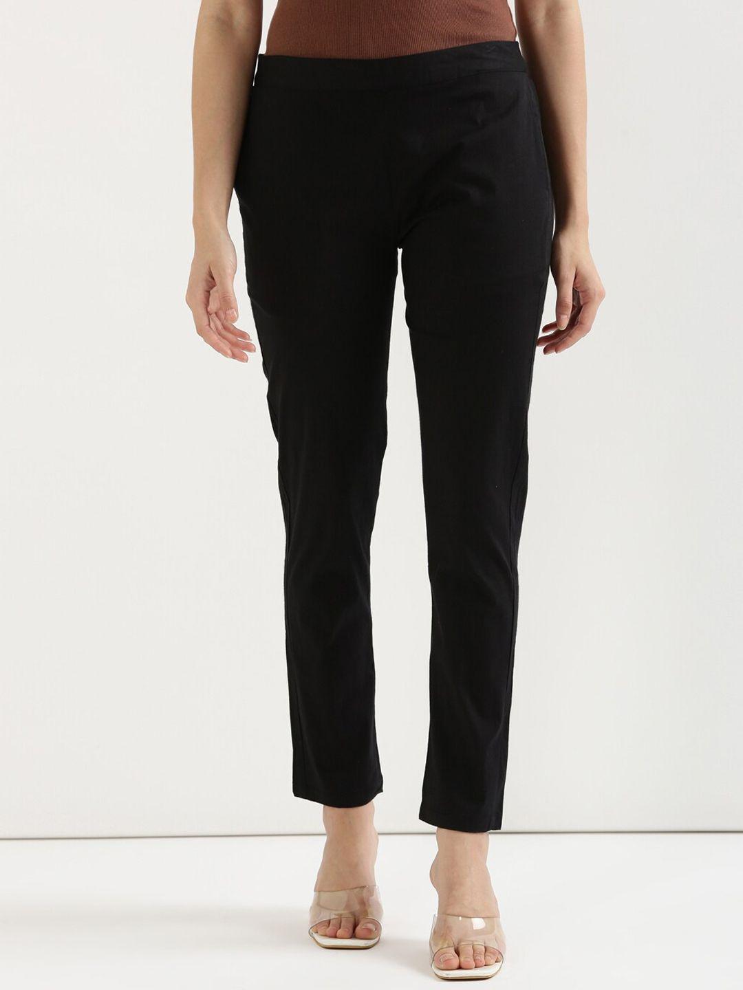 shoolin relaxed-fit stretchable trousers