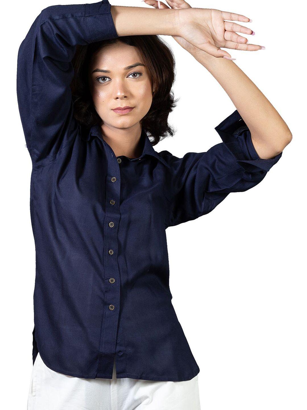 shoolin women comfort opaque casual shirt