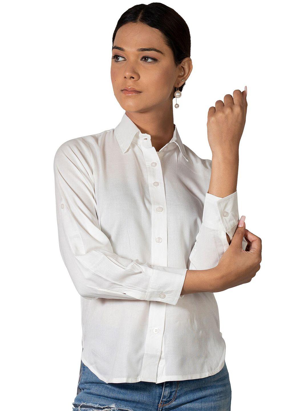 shoolin women comfort opaque casual shirt