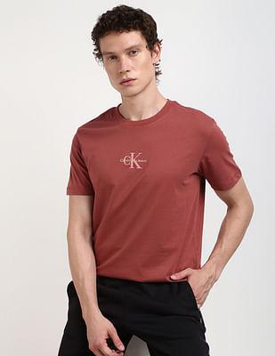 short sleeve monogram t-shirt