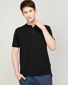 short-sleeve polo t-shirt