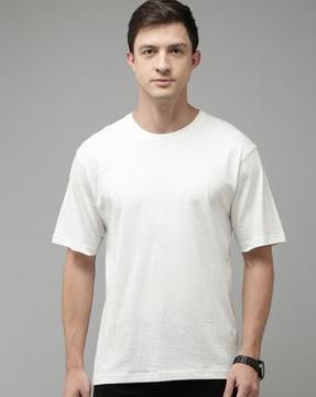 short sleeves round-neck t-shirt