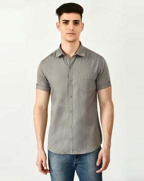 short-sleeves shirt with p