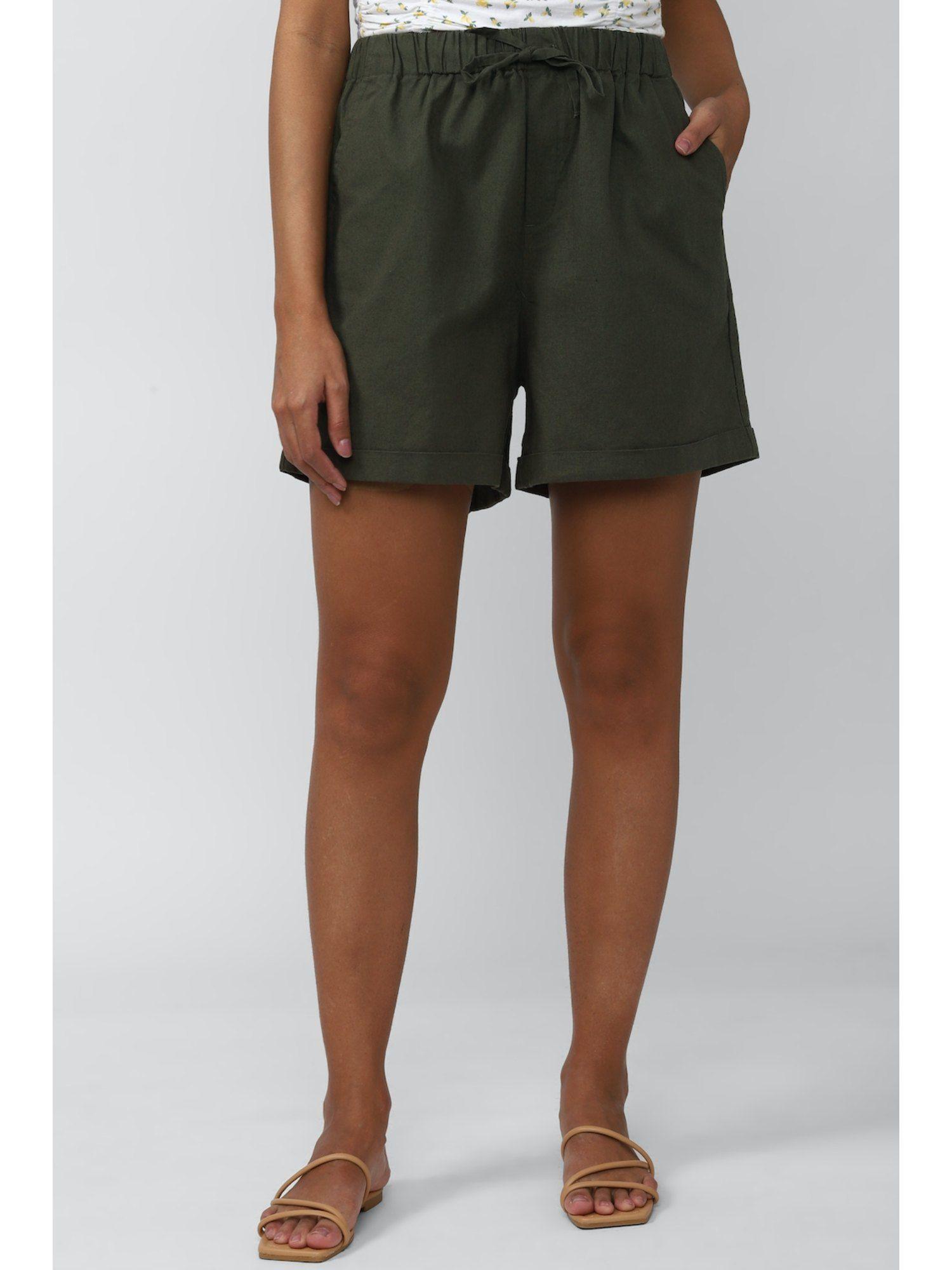 shorts-olive