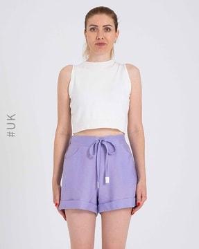 shorts with drawstring waist