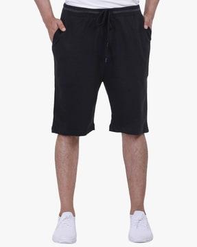 shorts with drawstring waistline