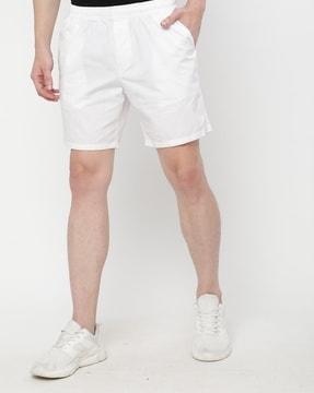 shorts with elasticated waist